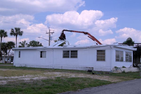 Mobile Home Demolition in Layton