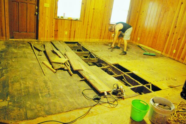 Subfloor Demolition in Layton