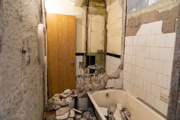 Bath Demolition in Layton