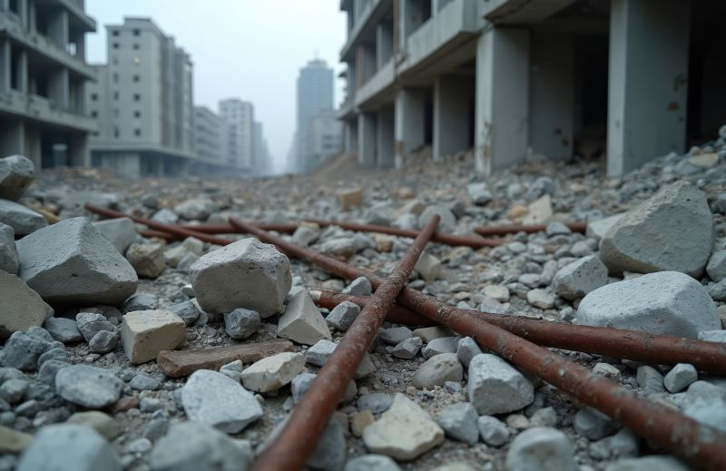 Demolition Site Aftermath